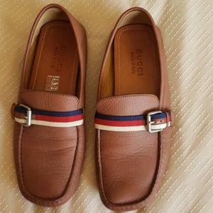 Gucci tan men's shoes